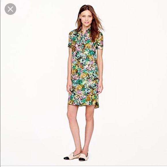 J. Crew Dresses & Skirts - J crew • Floral Silk Dress